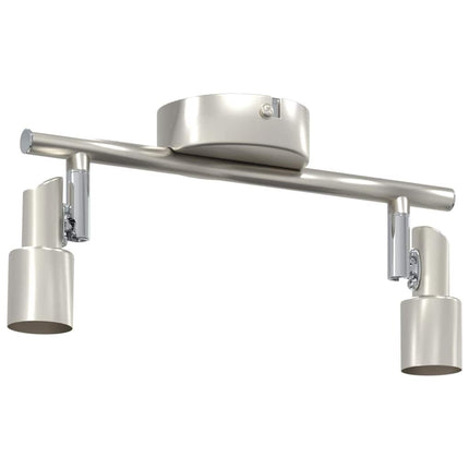 Takspotlight med strålkastare Nickel 25,5 x 8 x 11 cm Stål