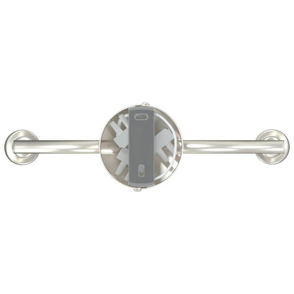 Takspotlight med strålkastare Nickel 25,5 x 8 x 11 cm Stål