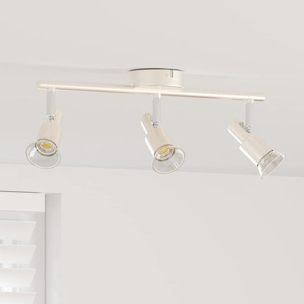 Takspotlight med strålkastare Nickel 39 x 10,5 x 10,5 cm Stål