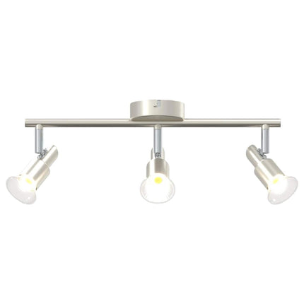 Takspotlight med strålkastare Nickel 39 x 10,5 x 10,5 cm Stål