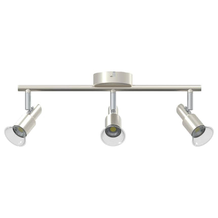 Takspotlight med strålkastare Nickel 39 x 10,5 x 10,5 cm Stål