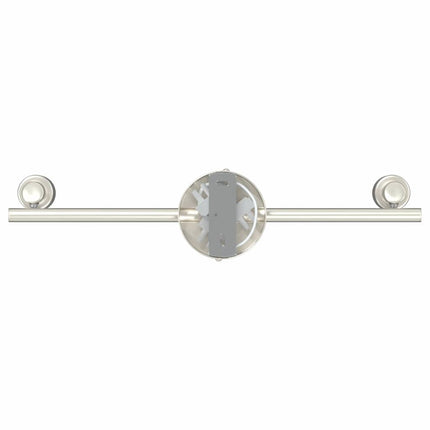 Takspotlight med strålkastare Nickel 39 x 10,5 x 10,5 cm Stål