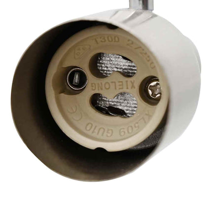 Takspotlight med strålkastare Nickel 70 x 9 x 12,5 cm Stål