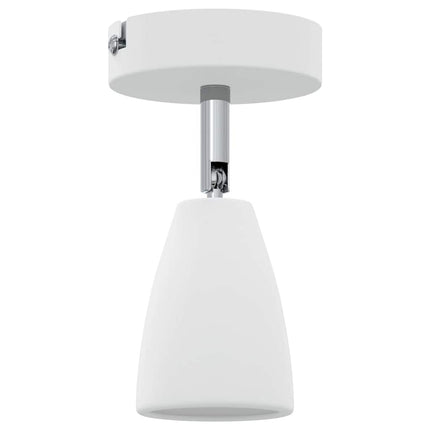 Takspotlight med strålkastare Vit 8 x 8 x 14 cm Metall