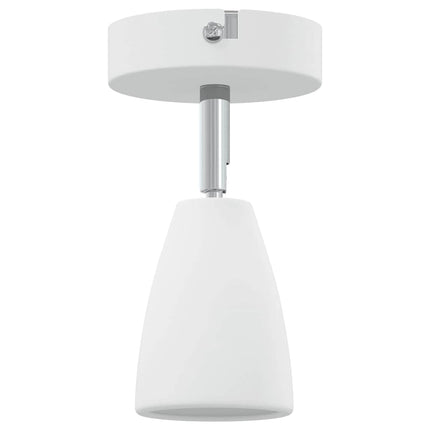 Takspotlight med strålkastare Vit 8 x 8 x 14 cm Metall