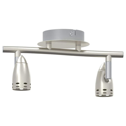 Takspotlight med strålkastare Nickel 27 x 10 x 12 cm Metall