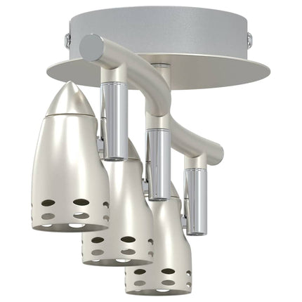 Takspotlight med strålkastare Nickel 36,5 x 10 x 12,5 cm Metall
