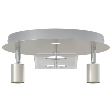 Takspotlight Nickel 29 x 29 x 11 cm Stål och glas