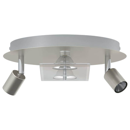 Takspotlight Nickel 29 x 29 x 11 cm Stål och glas