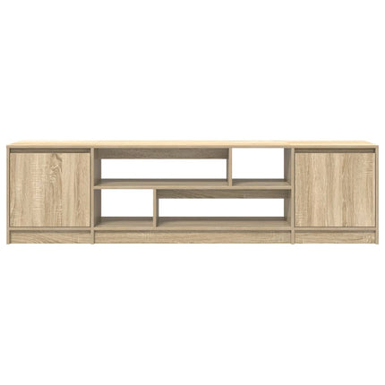 TV-bänk sonoma ek 188,5x41x50 cm konstruerat trä