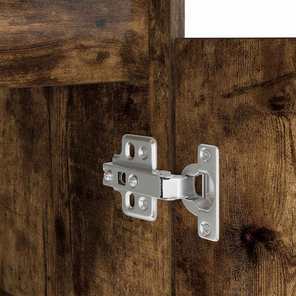 Skrivbord Rökfärgad ek 140 x 49 x 76 cm Konstruerat trä