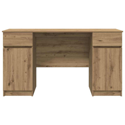 Skrivbord med låda artisan ek 140 x 49 x 76 cm Konstruerat trä
