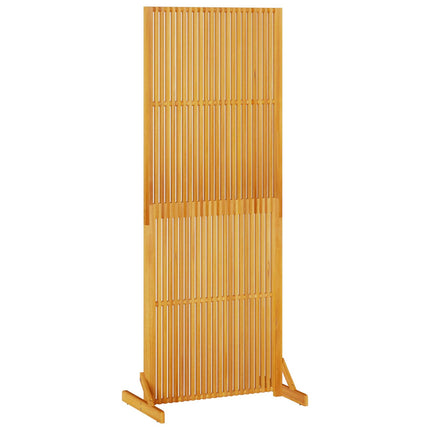 Avskärmningsskärm Brun 79,5 x 50 x 200 cm Massivt Akaciaträ