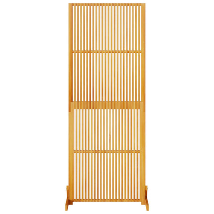 Avskärmningsskärm Brun 79,5 x 50 x 200 cm Massivt Akaciaträ