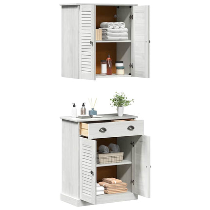 Badrumsmöbelset VIGO 2 pcs Vit och antikvit 67,5 x 34 x 80 cm