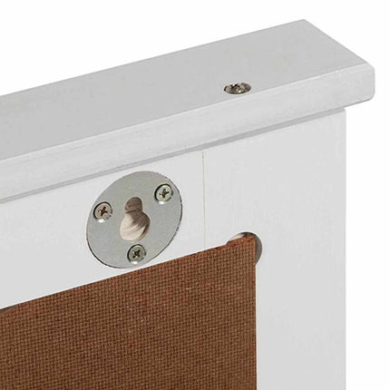 Badrumsmöbelset med låda med hylla 3 pcs Antik vit Massiv furu