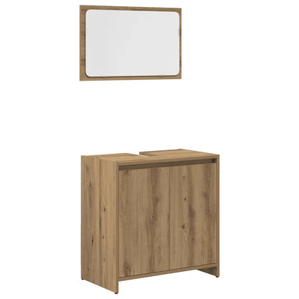 Badrumsmöbler set 4 delar artisan ek konstruerat trä