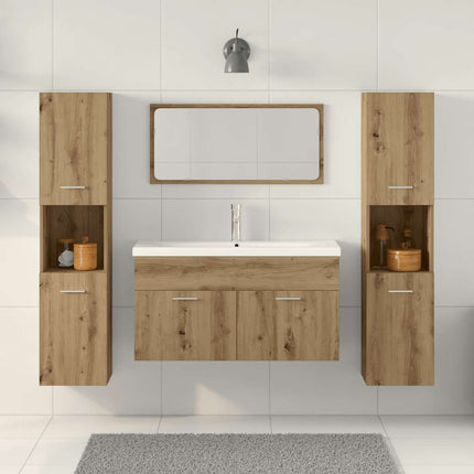 Badrumsmöbler set 4 delar artisan ek konstruerat trä