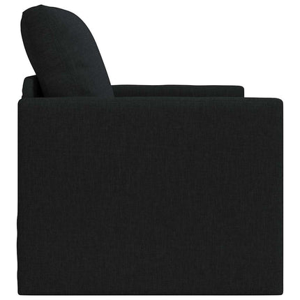 Soffsäng Svart 74 x 77 x 81 cm tyg