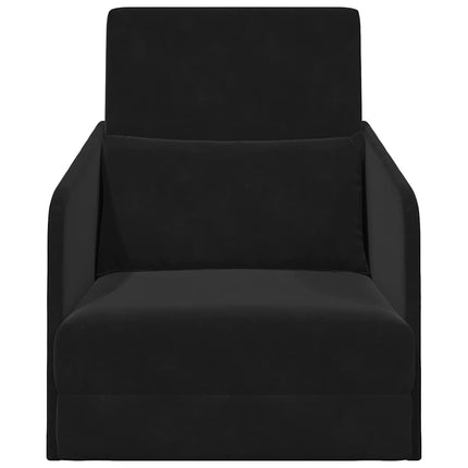 Soffsäng Svart 65 x 80 x 83 cm Sammet