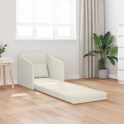 Soffsäng Kräm 65 x 80 x 83 cm Sammet