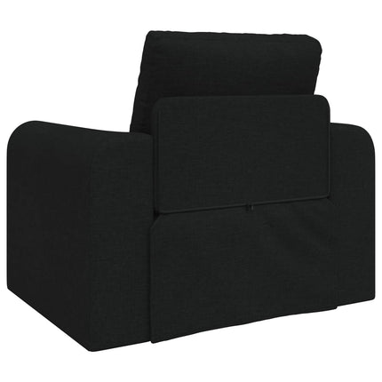 Soffsäng Svart 98 x 71 x 83 cm tyg