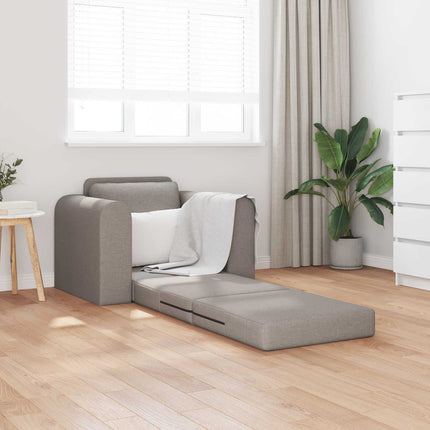 Soffsäng Taupe 98 x 71 x 83 cm tyg