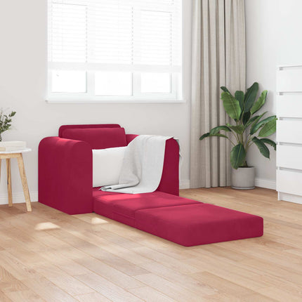Soffsäng Vinröd 98 x 71 x 83 cm Sammet