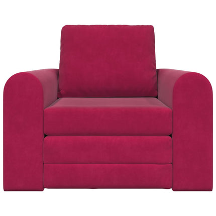 Soffsäng Vinröd 98 x 71 x 83 cm Sammet