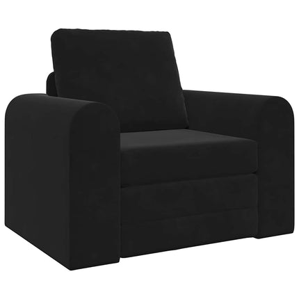 Soffsäng Svart 98 x 71 x 83 cm Sammet
