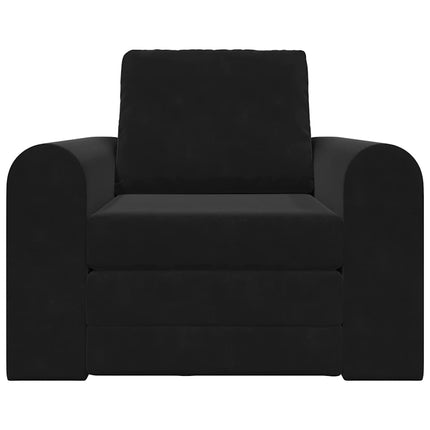 Soffsäng Svart 98 x 71 x 83 cm Sammet
