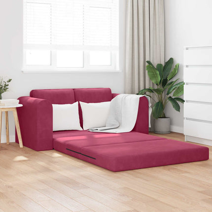Soffsäng Vinröd 148 x 71 x 83 cm Sammet