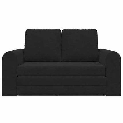 Soffsäng Svart 148 x 71 x 83 cm Sammet