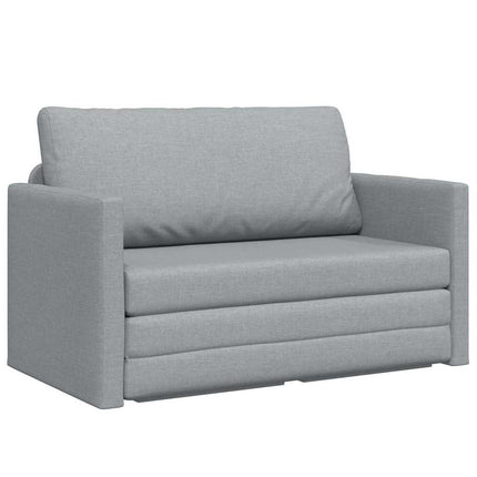 Soffsäng 110cm Ljusgrå tyg
