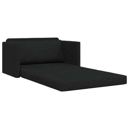 Soffsäng 110cm Svart tyg