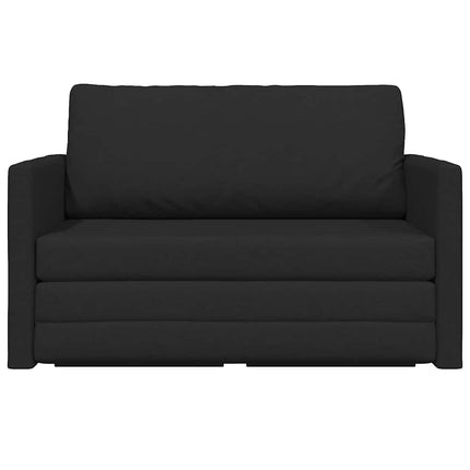 Soffsäng 110cm Svart tyg