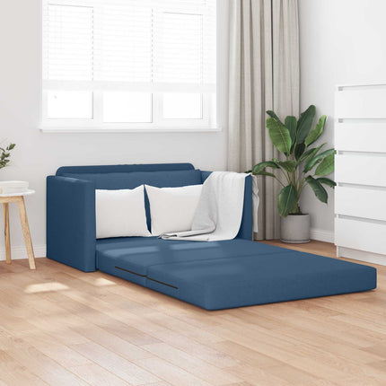 Soffsäng 110cm Blå tyg