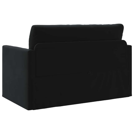 Soffsäng Svart 124 x 71 x 78 cm Sammet