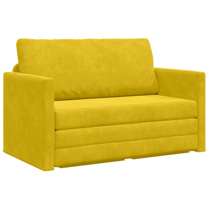 Soffsäng Solrosgult 124 x 71 x 78 cm Sammet