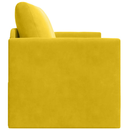 Soffsäng Solrosgult 124 x 71 x 78 cm Sammet