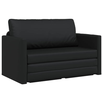 Soffsäng Svart 124 x 71 x 78 cm Konstläder