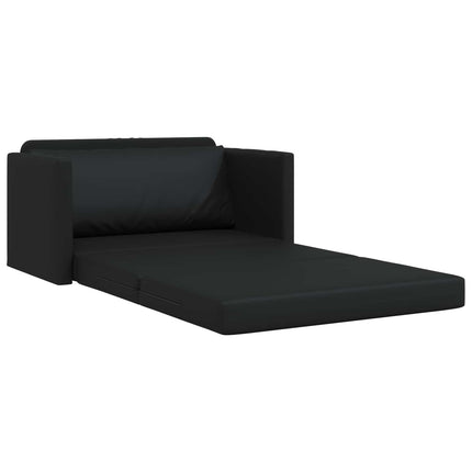 Soffsäng Svart 124 x 71 x 78 cm Konstläder