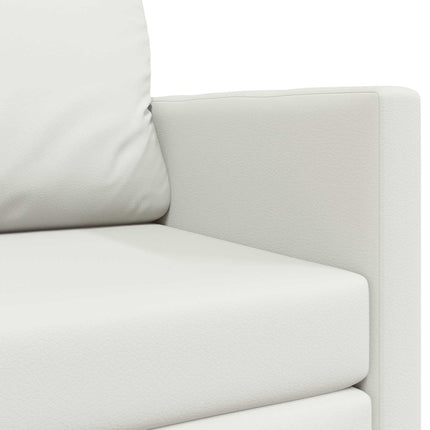 Soffsäng Vit 124 x 71 x 78 cm Konstläder