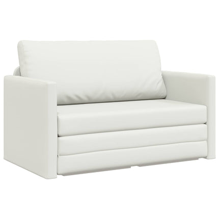 Soffsäng Vit 124 x 71 x 78 cm Konstläder