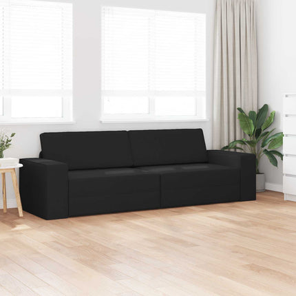 Soffsäng Svart 245 x 78 x 77 cm tyg