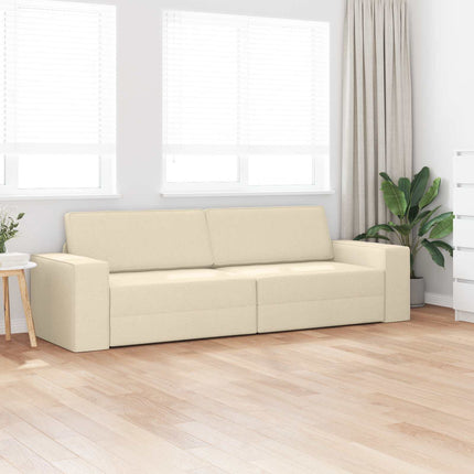 Soffsäng Kräm 245 x 78 x 77 cm tyg