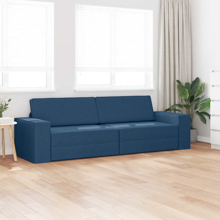 Soffsäng Mörkblå 245 x 78 x 77 cm tyg