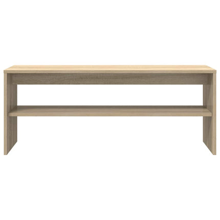 Tv-bänk sonoma-ek 100x40x40 cm konstruerat trä