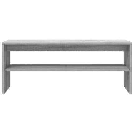 TV-bänk grå sonoma 100x40x40 cm konstruerat trä