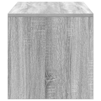 TV-bänk grå sonoma 100x40x40 cm konstruerat trä